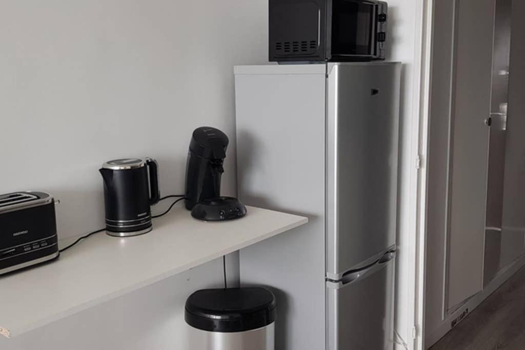Beau Studio Renove 30M2 Balcon Vue Paris+Parking Lejlighed Eksteriør billede
